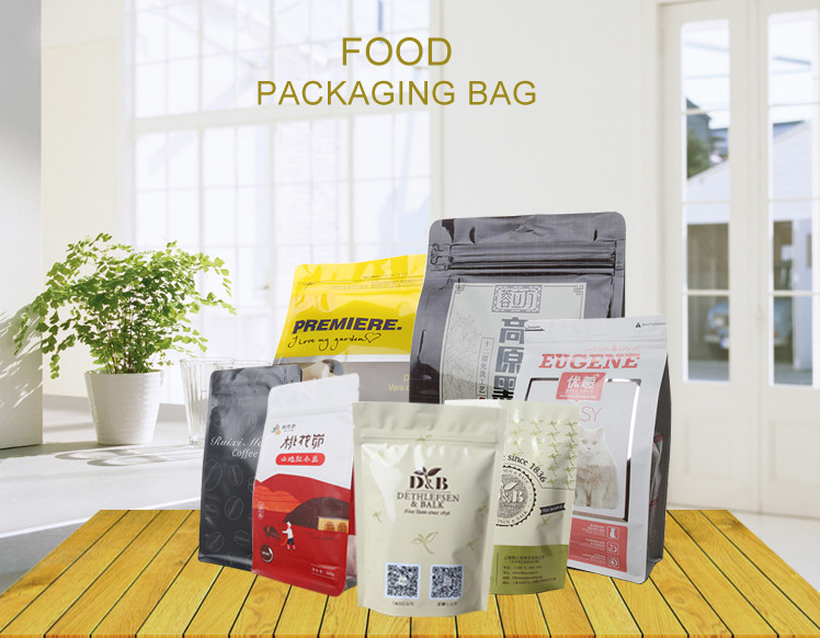280g Stand Up Pouches For Food Packaging Peanuts Gravure Printed