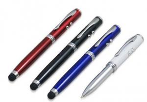 Buy cheap 4 in 1 pen(Laser Pen/ LED Pen/ Touch Pen / Ball Pen) product