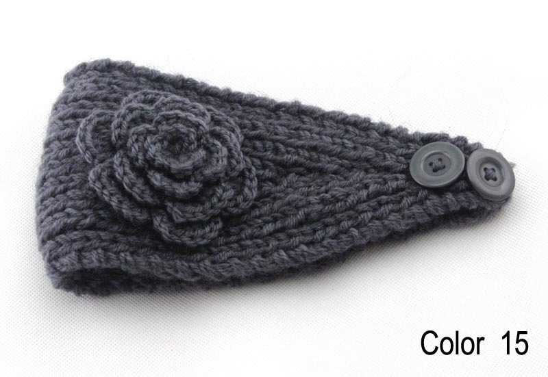 Women knitted headband crochet headband Handmade tenia Mixed quantuty and color