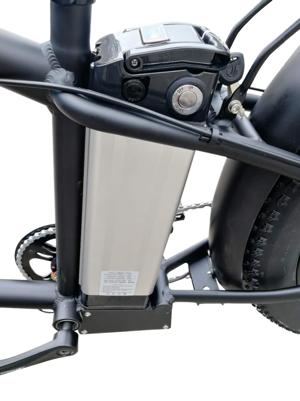 48V 10AH Battery Capacity 26"*4.0 Fat Tyre Beach Cruiser Electric Bike 500W 750W Optional