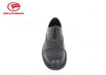 Office Tactical Oxford Mens Police Leather Shoes Fashion Black Abrasion