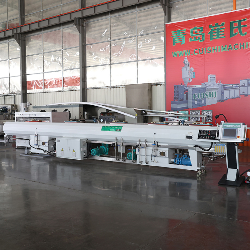PE HDPE LDPE PPR Plastic Water Gas Oil Supply Pipe Tube Extrusion Production Line