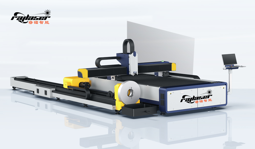 6m Metal Tube Fiber Laser Cutting Machine laser metal cutting machine laser plate cutting machine