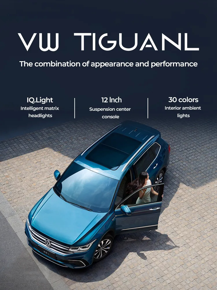 2024 Saic VW Tiguan L SUV 380TSI 2.0T 220Ps 4WD SUV 7-seats Automotive / Petrol Car Drive AWD VW Tiguan 2022 Gasoline Car