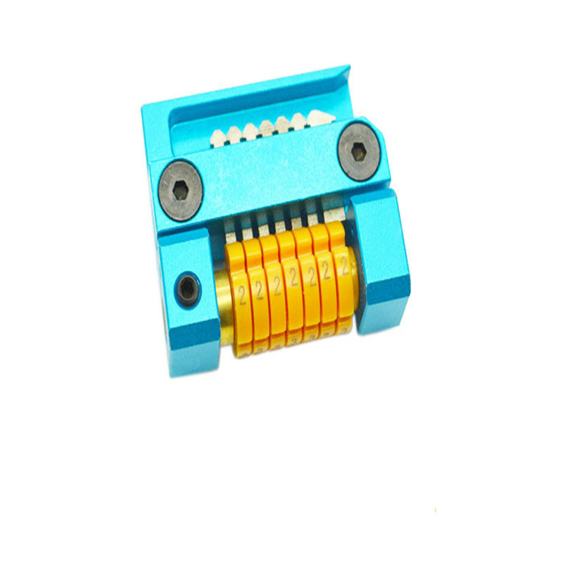 HU83 key matching auxiliary clamp for Peugeot 307 Old Models Car Key Cutting
