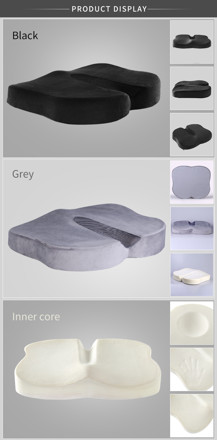 Pads Bottom Elderly Coccyx Orthopedic Pain Stadium Sofa Memory Foam Chair Massage Floor Meditation Car Outdoor Seat Cushion