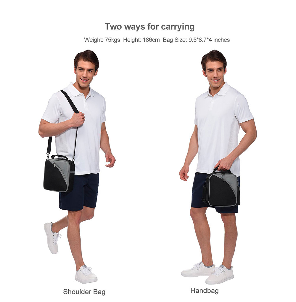Water Resistant Unisex Polyester Insulated Lunch Bags