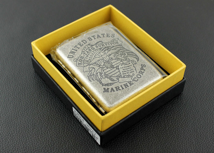 High Grade Daily Household Items Star Antique Silver Gift Box Cigarette Set