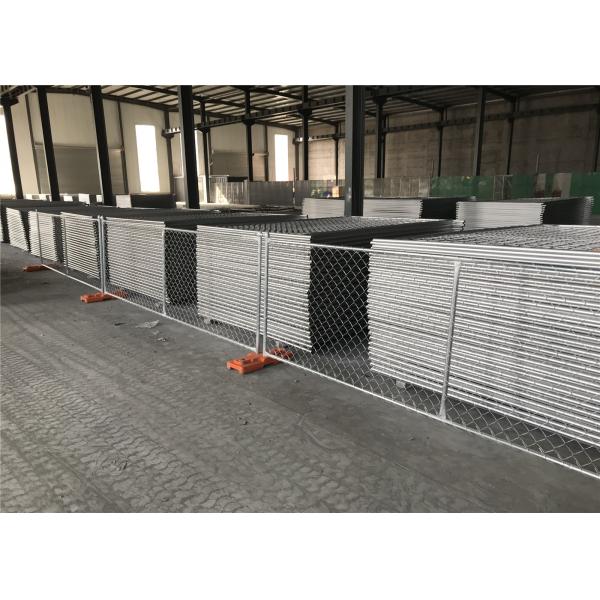 Temporary Construction Fencing Panels 1-⅜" tube vertical brace Chain Link Fence Panels 6'/8'/4' Height