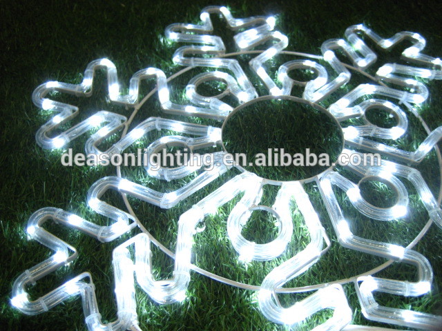 LED Snowflake Motif Light/Christmas Snowflake Light