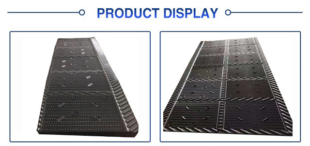 Black Cooling Tower Infill Cooling Tower Package PVC Filler 810mm 1