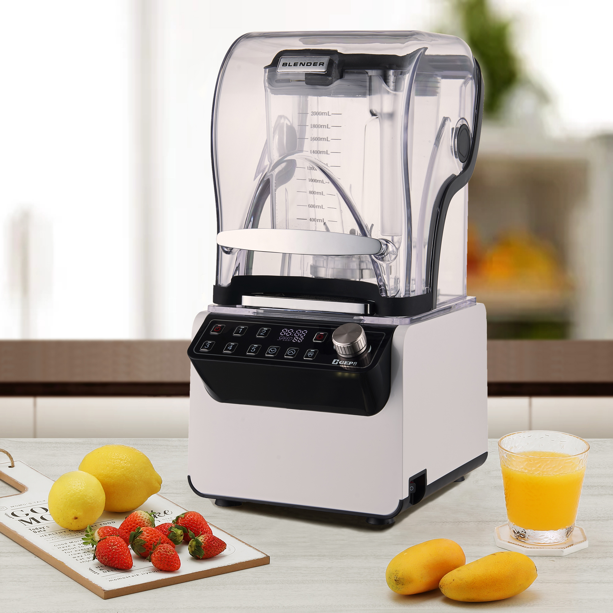 Commercial Smart Kitchen Appliances 1800W Multifunctional Blender for Nutrition Juicer