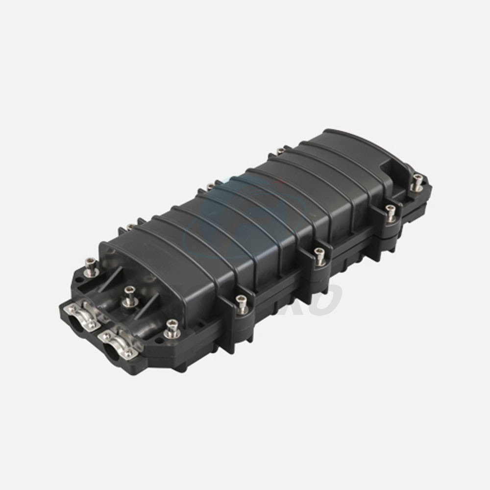 Promotion Maximum Fusion 144Cores 2 Inlet 2 Outlet Ports Fiber Optic Inline Splice Closure