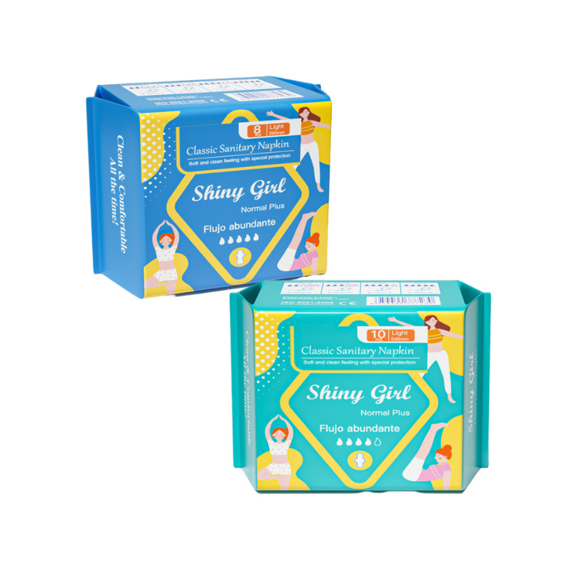 Highly Absorbent Woman Customized Ladies Panty Liners Girl Sanitary Napkin Towel