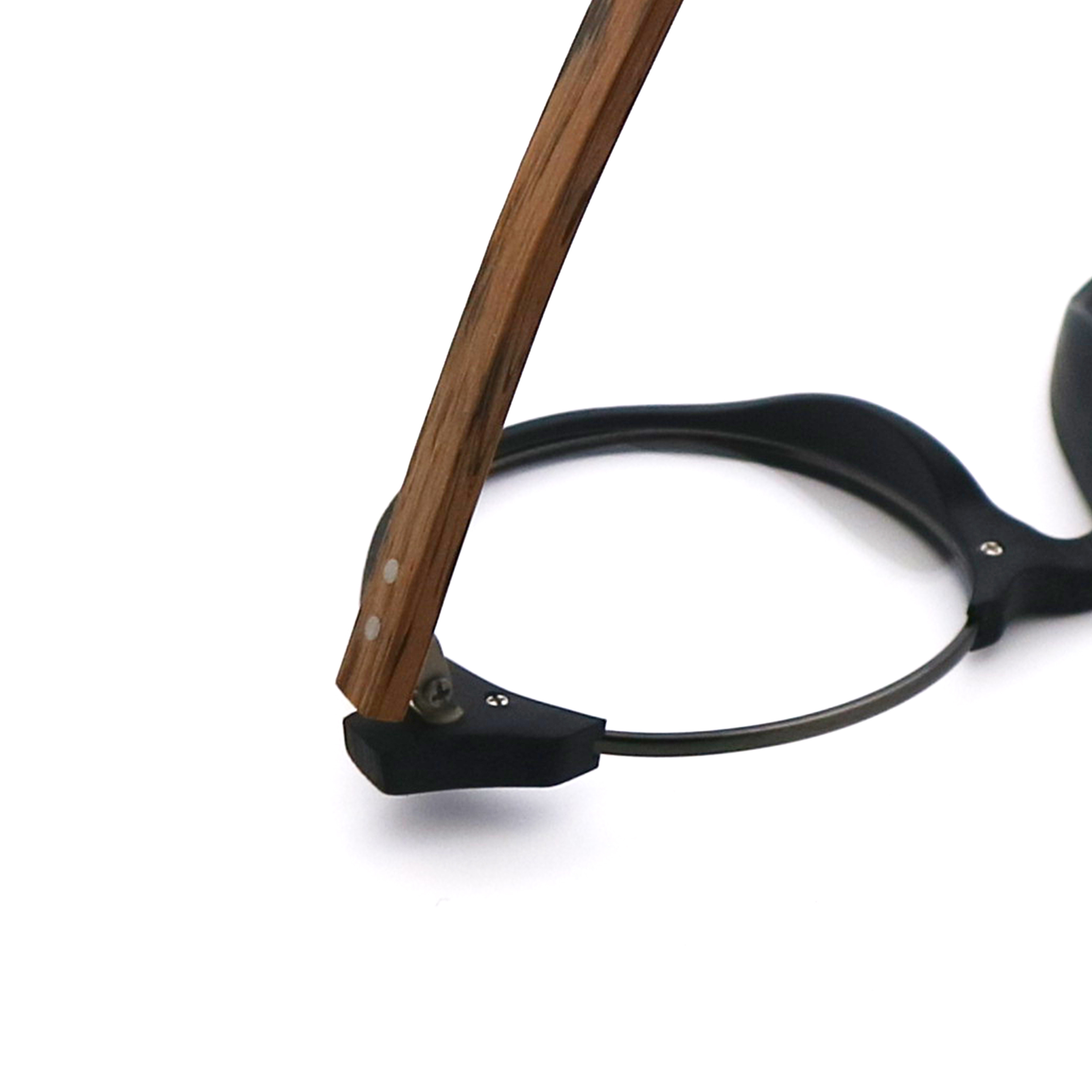 Wood Grain Retro Optical Eyeglasses Handmade Acetate Glasses MR 5359