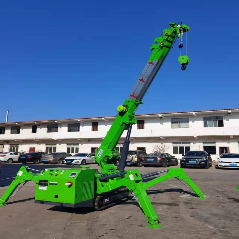 Customized Spider Crane with Telescopic Boom for Your Solutions Projects and Applications