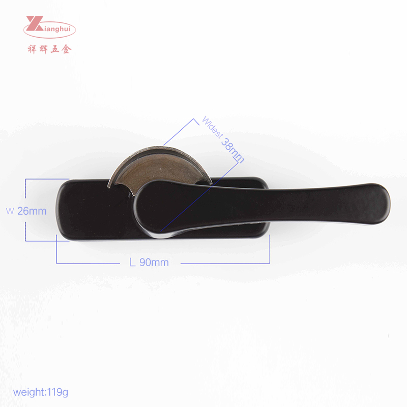 UPVC Sliding Window Crescent Lock for Hotel Villa Apartment and Office Building Needs