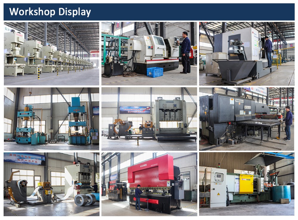 Street Light Poles Welding Parts with Heavy Steel Structure and Round Customized Frames