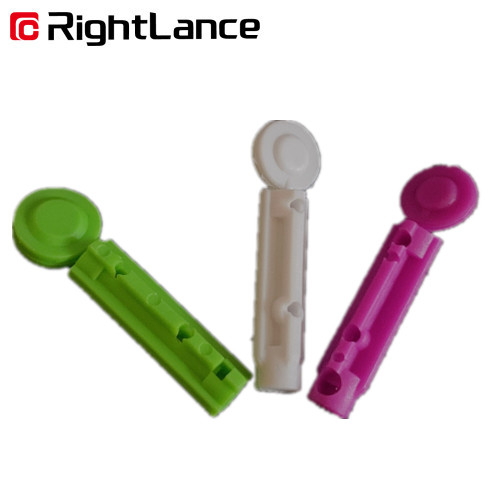 27g Glucometer Grey Twist Blood Lancet Single Use Needle