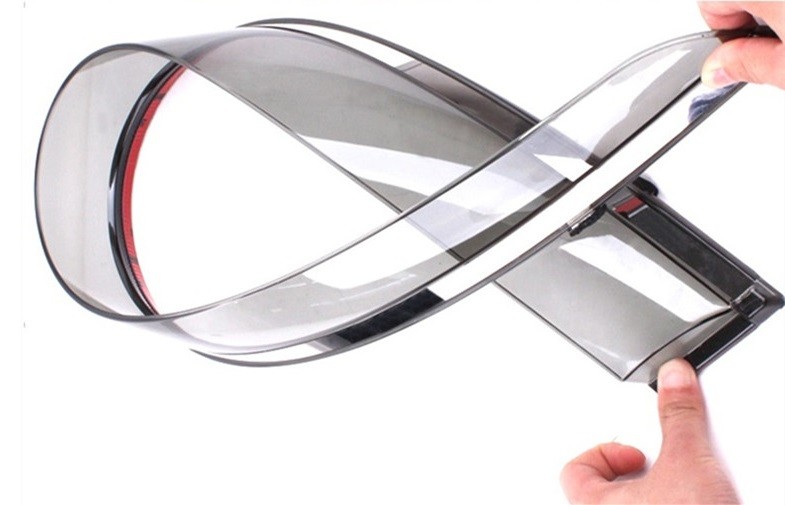 Stainless Steel Shining Garnish Window Visors For Nissan Qashqai 2015 Awning