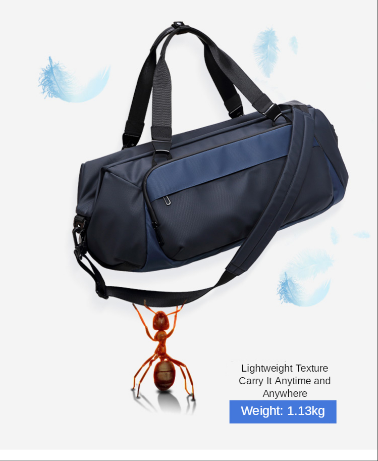Waterproof Softback Outdoor Duffle Bag With Shoe Compartment 29L