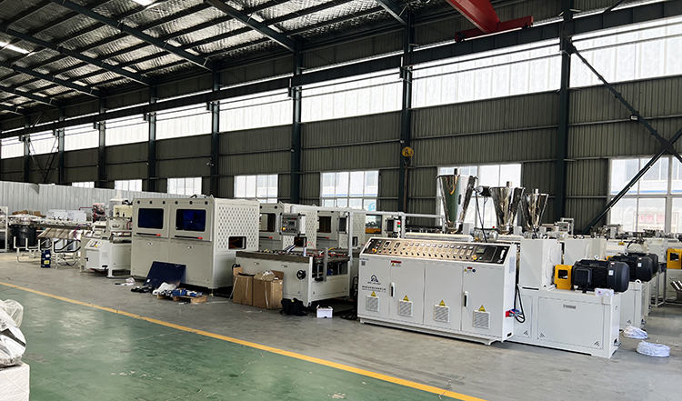 Sino-Holyson HSJZ -53/128 PVC Wall Ceiling Panel Making Machine With Double-screw Design