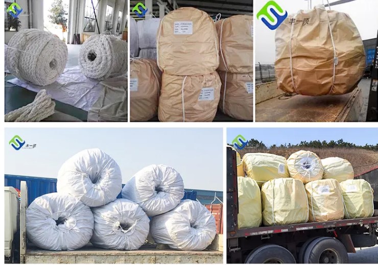 Superior Strength 12 Strand Uhmwpe Rope For Slings Rope With Both Eyes