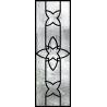 Buy cheap Swing Open IGCC IGMA Hollow Wrought Iron Glass Door from wholesalers