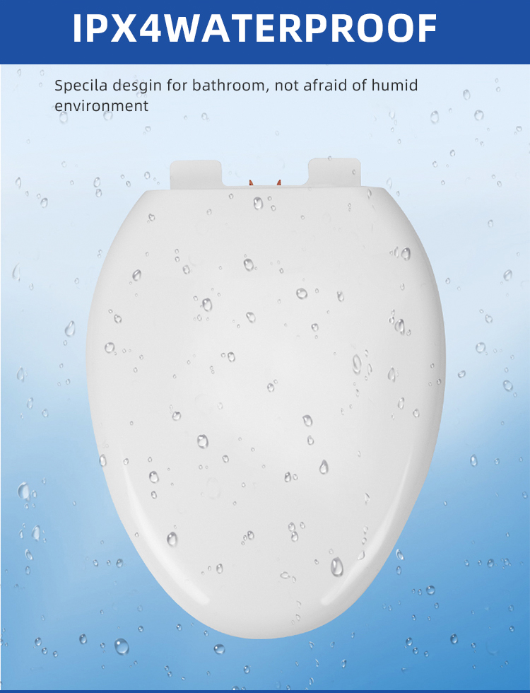 Energy Saving Smart Toilet Seat Cover Adjustable Air - Drying Temperature