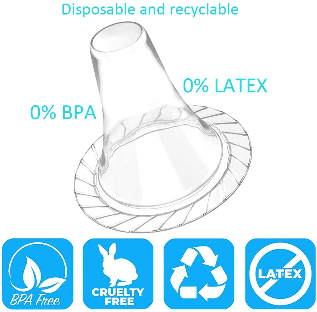BPA Free Disposable Ear Thermometer Probe Covers Refill Caps Soft Top
