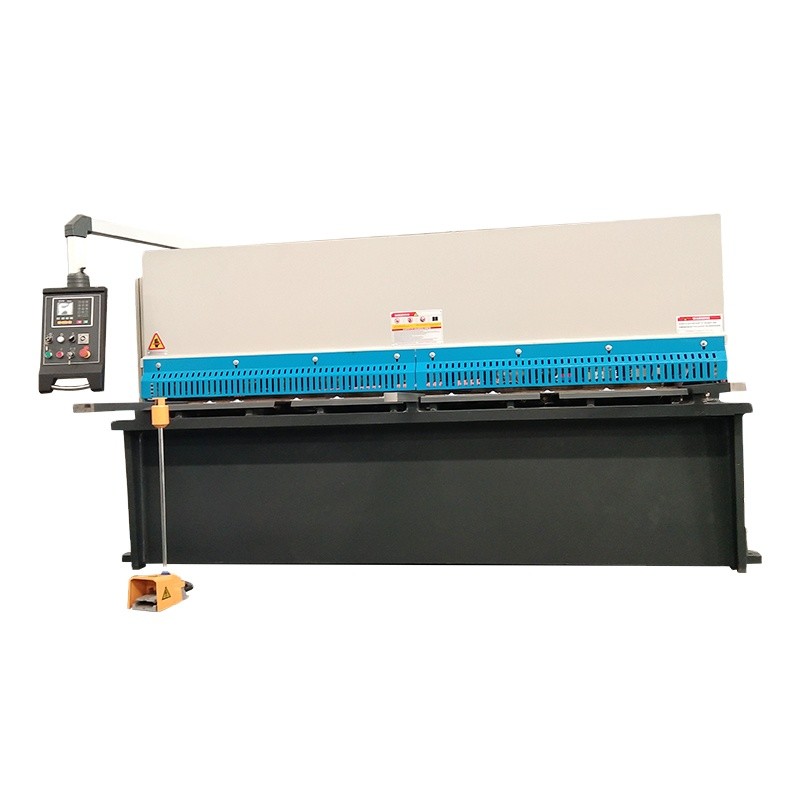 QC12K NC Hydraulic Steel Plate Shearing Machine 6X3200mm With E21S Controller