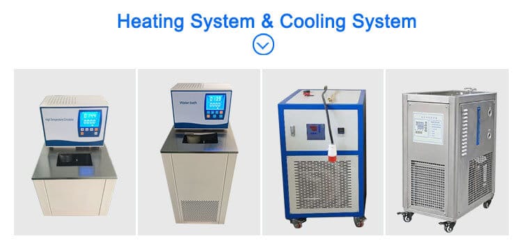molecular distiller heater and chiller