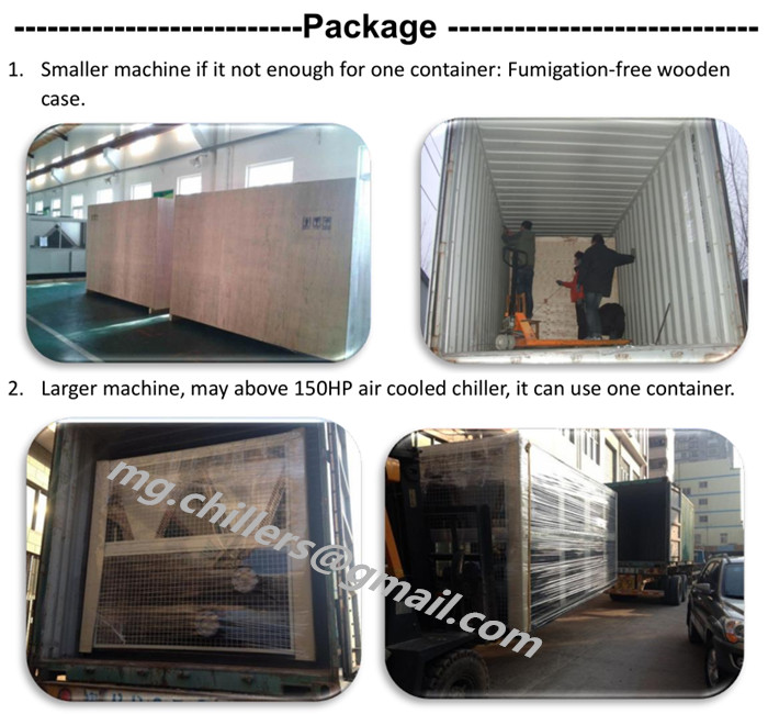 Economical Industrial Air Cooled Screw Water Chiller for Injection Industry