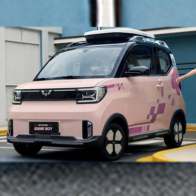 Rear Drive Small Energy Electric Vehicles Cars Wulinghongguang MINI Electric Car Vehicle Custom's Requirement
