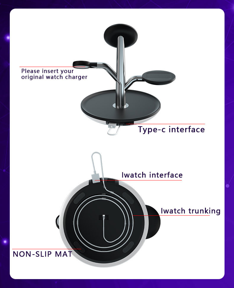 OEM ODM Multi Function Wireless Charger