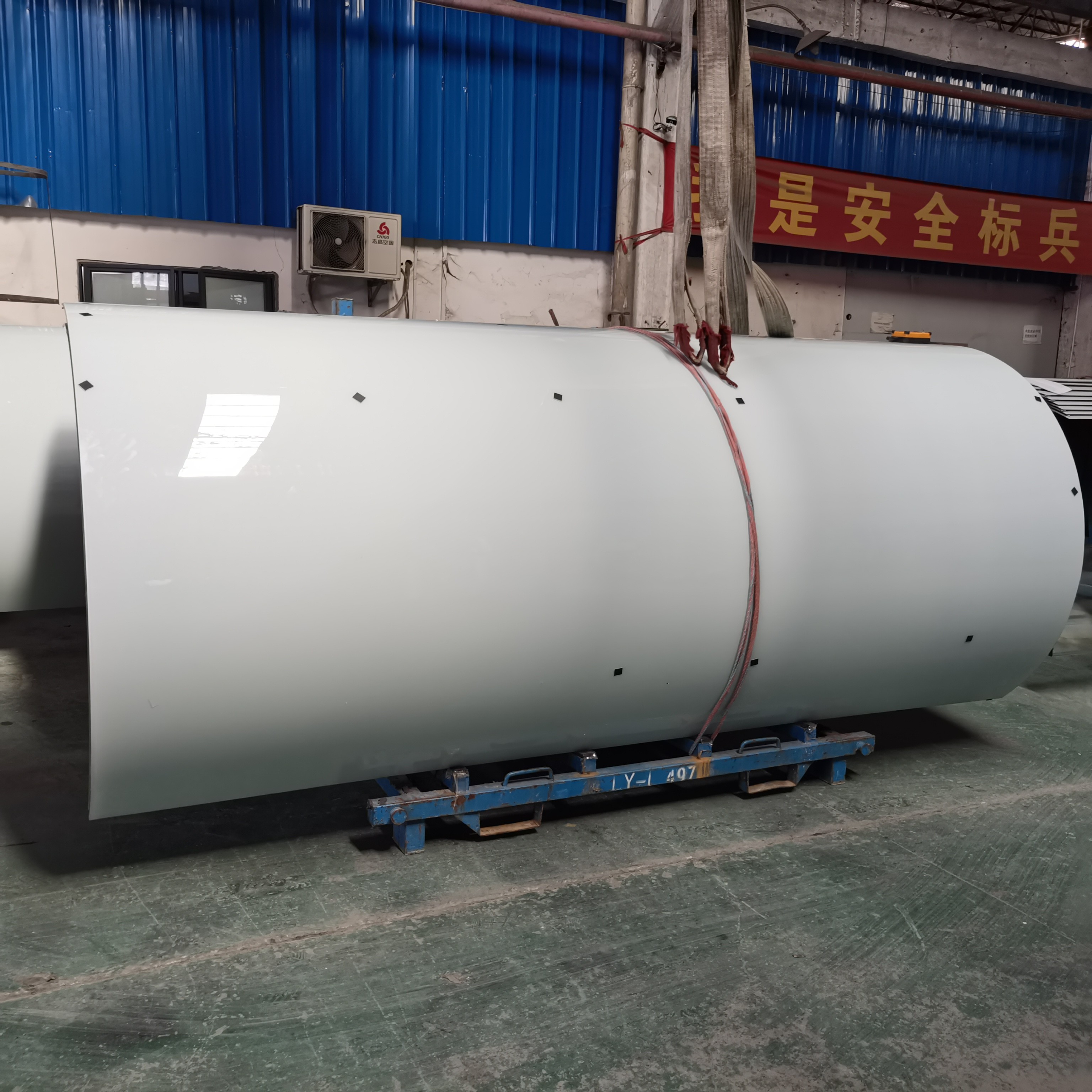 Oversized Curved Laminated Tempered Glass For Wall And Building