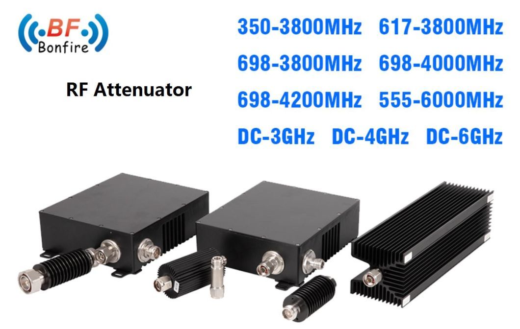 200W N-Joint RF Coaxial Attenuator Step Attenuator 3-40dB Adjustable Attenuator Step Attenuator