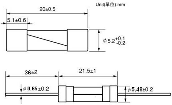 Automotive Glass Fuses 5 x 20mm 15A 250V Slow Blow 15 Amp