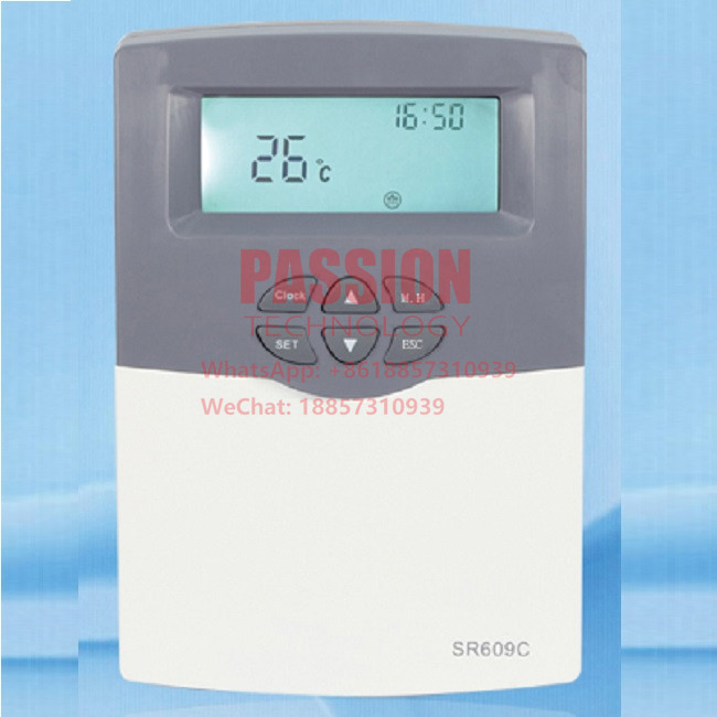 SR609C Digital Controller For Pressurized Solar Water Heater Temperature Control