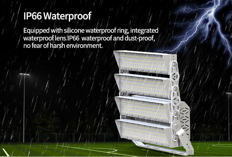 Rust-Resistant 720W 1000 Watt Led Flood Light Stadium Light For Outdoor Event