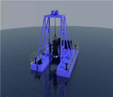 6000CBM/H Gold Suction Dredge Waterway Deepening Dredger Ship River Cleaning