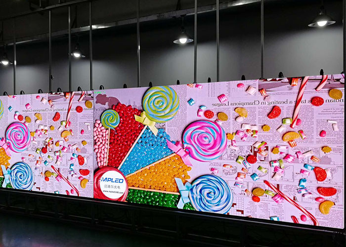 640x480mm 1.5mm Curved Led Display Waterproof Conference Room Video Wall
