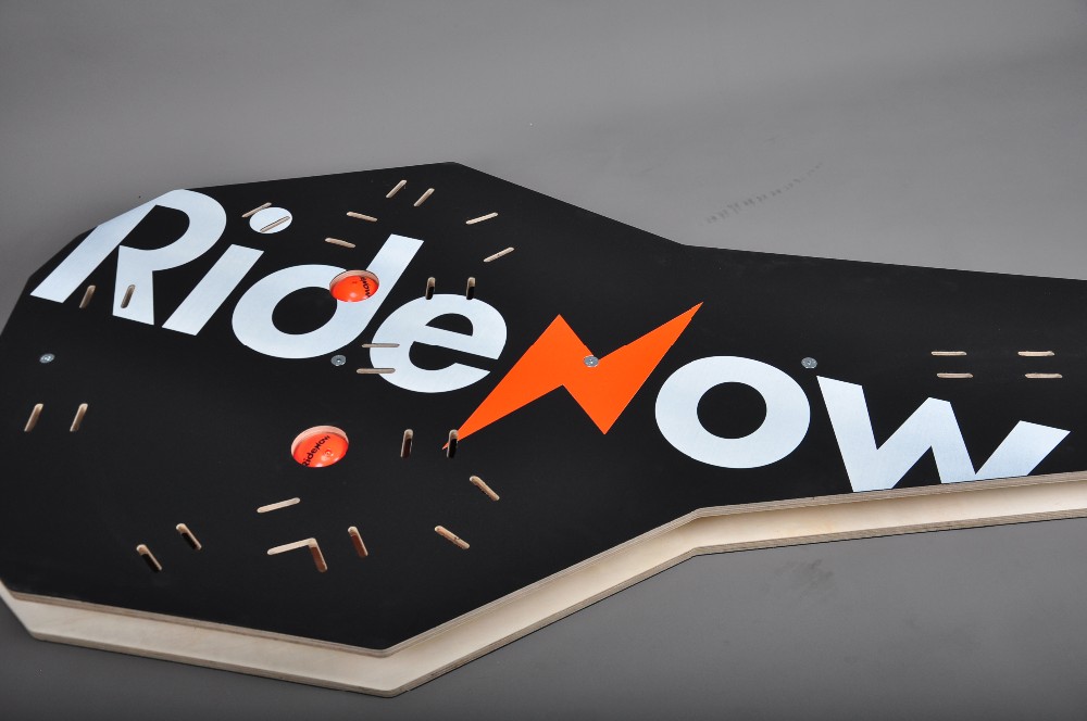 Wooden Platform Cycling Table For Indoor Exercise Bike Training And More Benefits