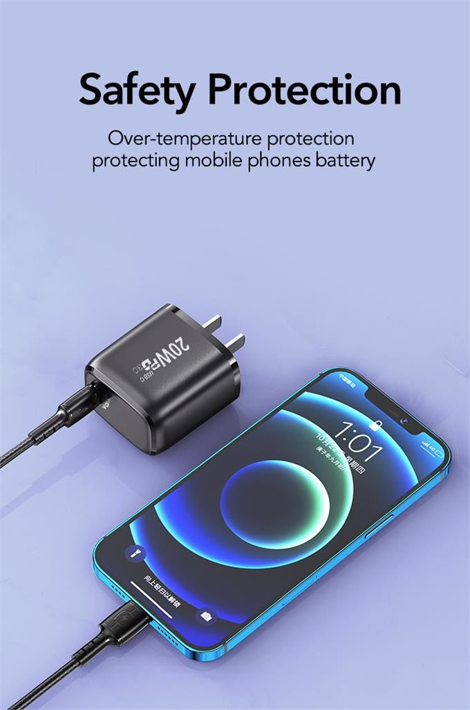 20W USB Wall Chargers Type C PD Adapter US EU Plug 240V For IPhone 12
