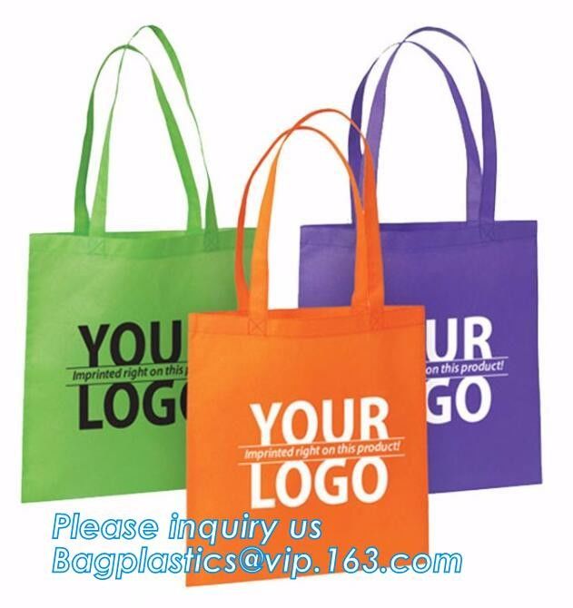 non-woven promotional shopping bag ultrasonic non woven bag, Custom printed tote non woven bag shopping shoulder bag pri