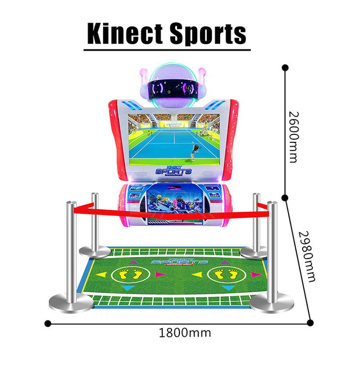 Coin Operated Indoor Somatosensory Game Adventure Lottery Machine For Children