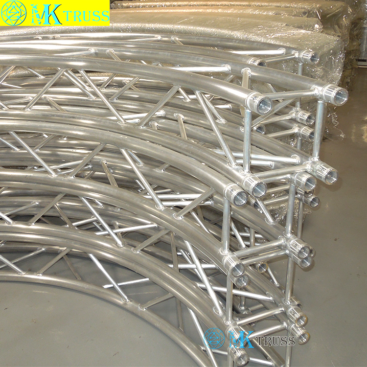 Fashionable Aluminum 6082-T6 Flat Circle Roof Truss System for Event Setup and Design
