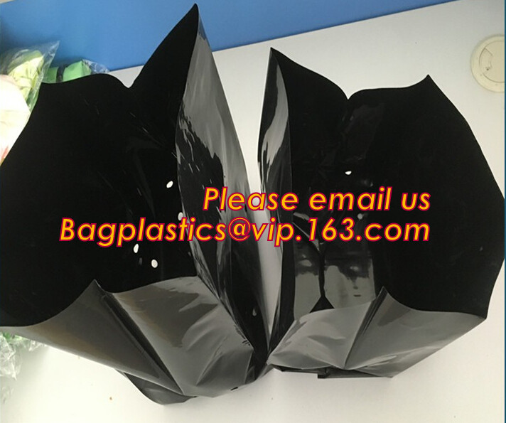 cultivating bags, 100% biodegradable various Wholesale Poly Black Square Garden Plastic Baby Flower Plant Nursery Poly B