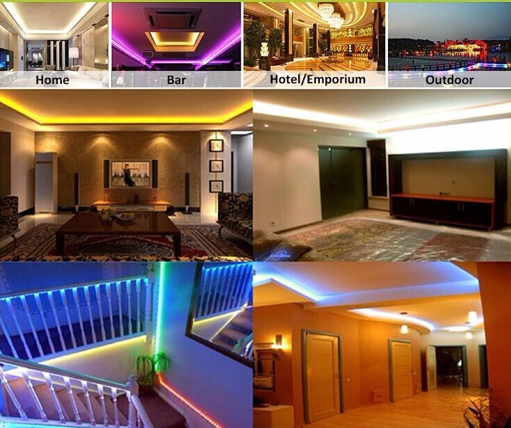 Waterproof 5050 RGB LED Strip IP65 For Outdoor Decoration