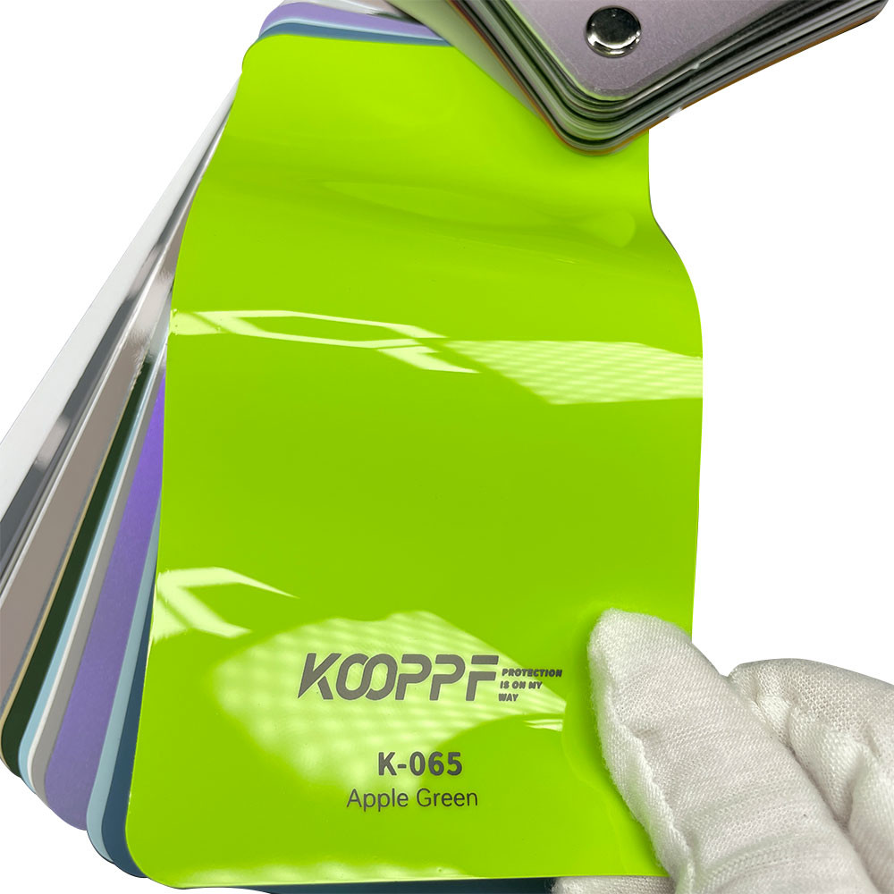 Apple Green TPU Color Car Paint Protection Sticker 7.5mil For Vehicle Custom K-065